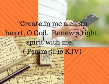 a clean heart, communcation